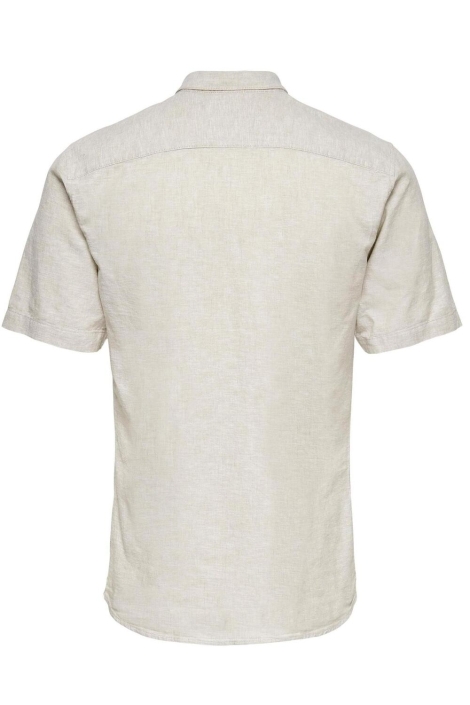 Only & Sons onscaiden ss solid linen shirt noos